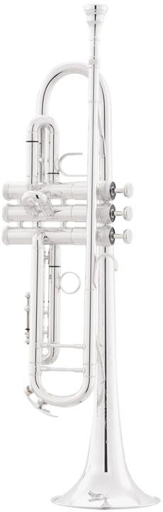 King 2055 Silver Flair Intermediate Bb Trumpet - Silver Plated