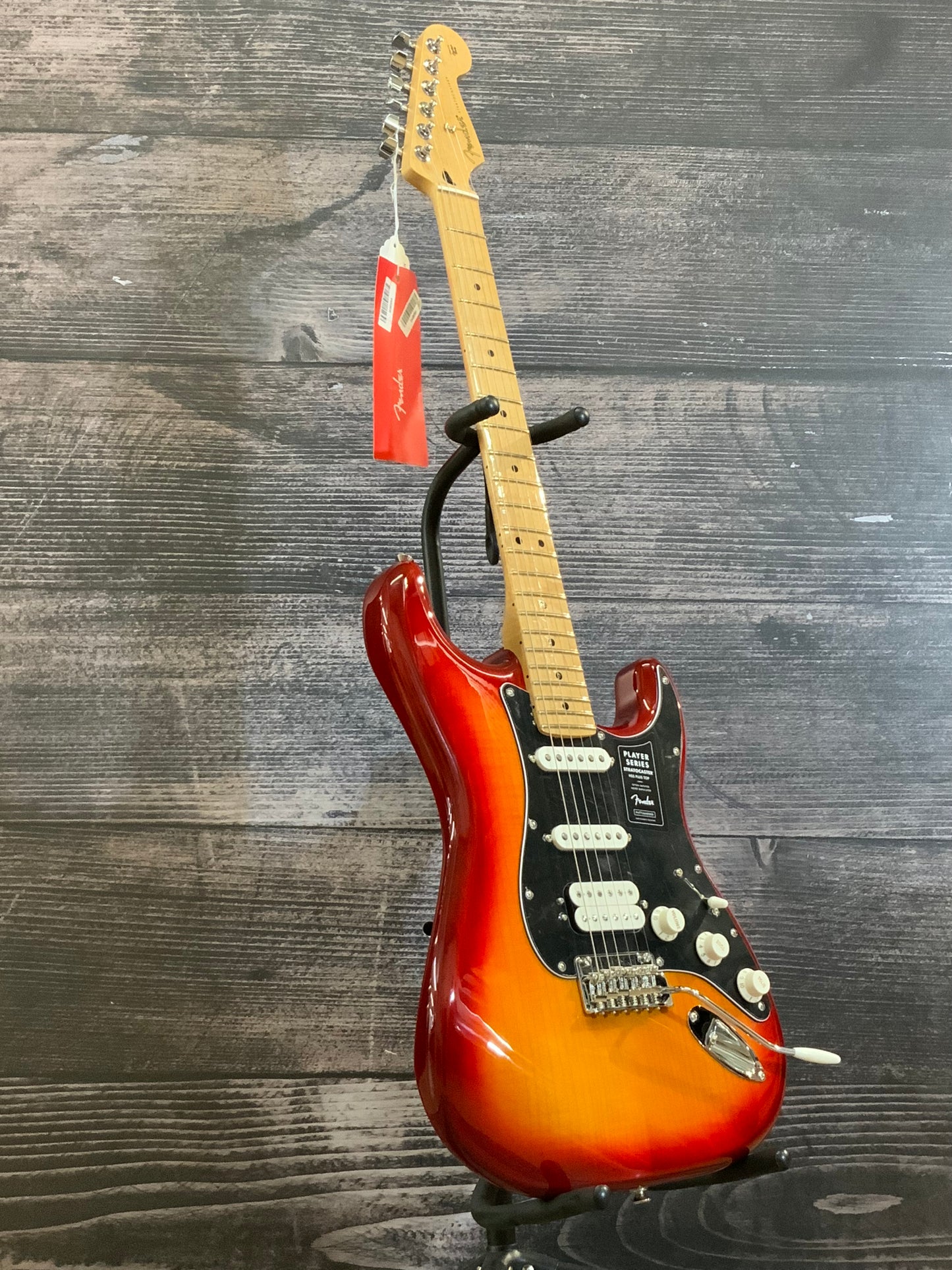 Fender Player Stratocaster HSS Plus Top Aged Cherry Burst (used-near mint factory 2nd)