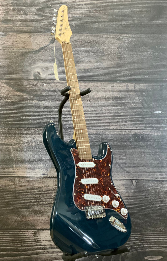 Nashville Guitar Works Strat Style Guitar DARK BLUE