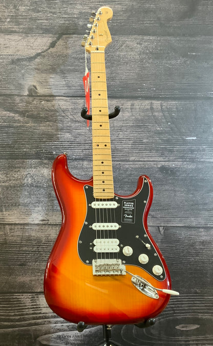 Fender Player Stratocaster HSS Plus Top Aged Cherry Burst (used-near mint factory 2nd)