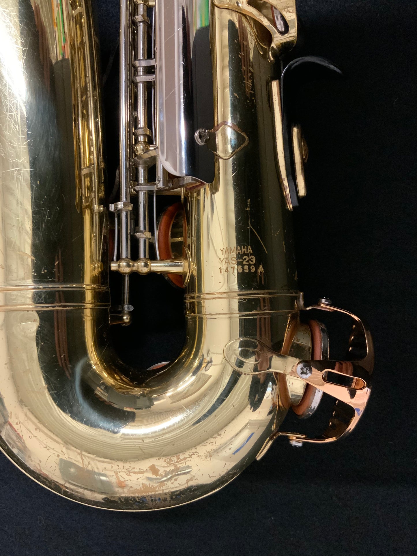 Yamaha YAS-23 Alto Saxophone (used, good condition)