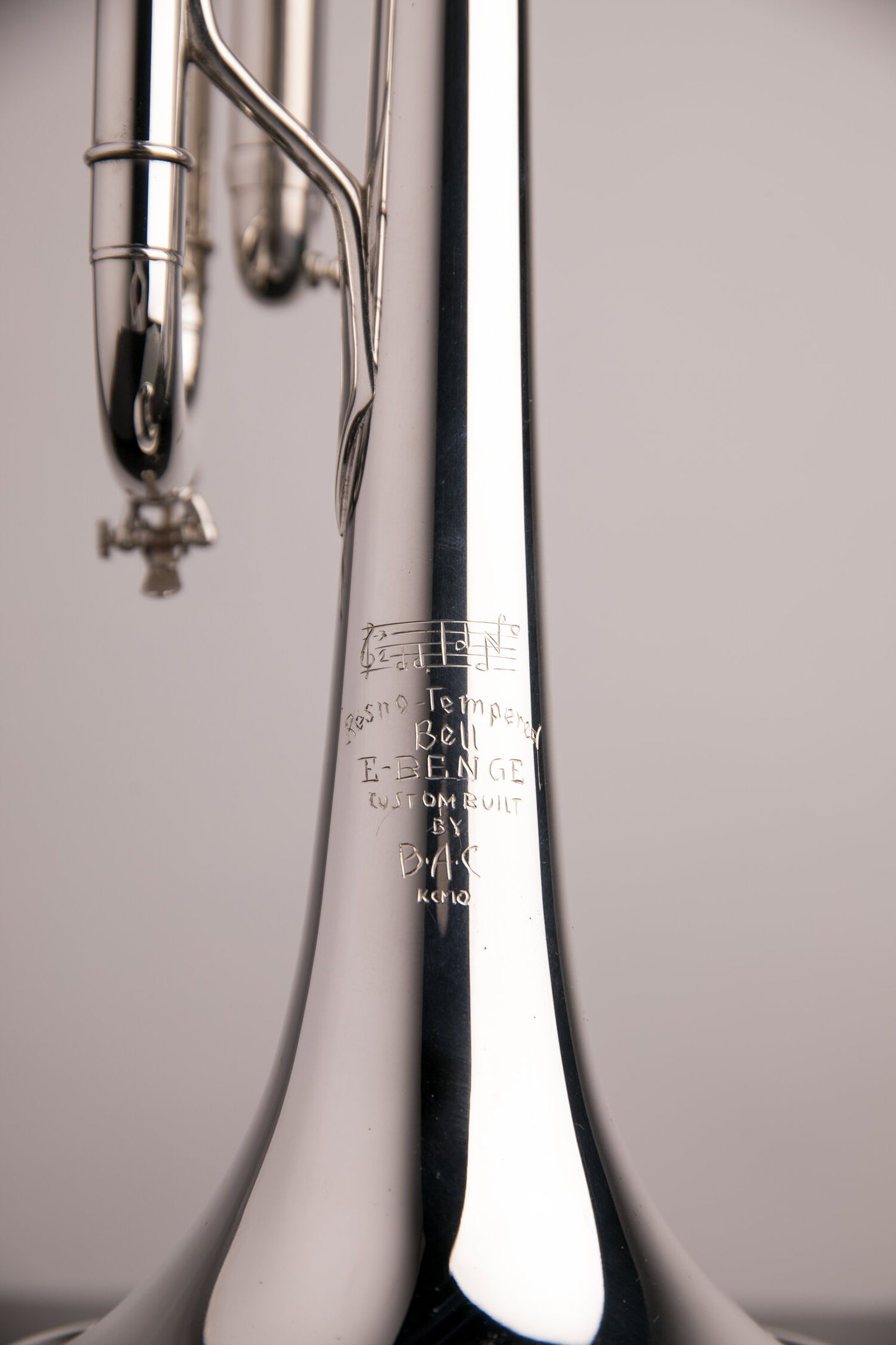 B.A.C. Benge 3X+ Hand Made SIlver Plated Trumpet BAC-B3XPLUS